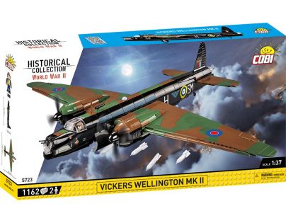 Cobi 5723 II. světová válka Britský střední bombardér Vickers Wellington MK II 1162 dílků