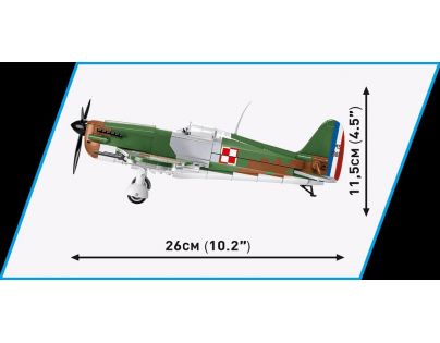 Cobi 5724 II. světová válka Morane-Saulnier MS.406 317 dílků