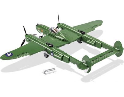 Cobi 5726 II. světová válka Americký stíhací letoun Lockheed P-38H Lightning 545 dílků