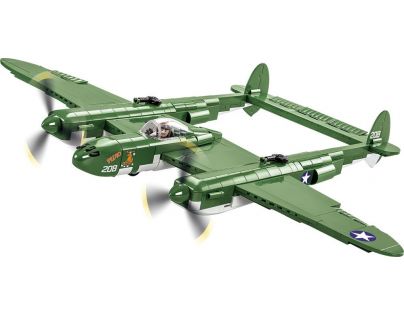 Cobi 5726 II. světová válka Americký stíhací letoun Lockheed P-38H Lightning 545 dílků