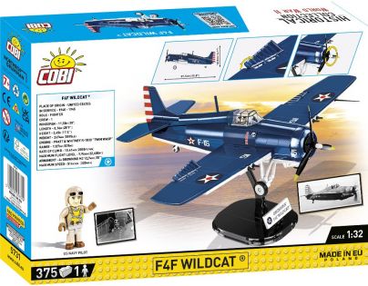 Cobi 5731 II. světová válka F4F Wildcat 375 dílků