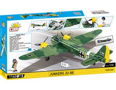 Cobi 5733 II. světová válka Junkers Ju-88 1160 dílků