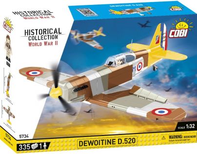 Cobi 5734 II. světová válka Dewoitine D.520