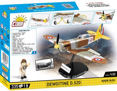 Cobi 5734 II. světová válka Dewoitine D.520