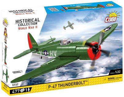 Cobi 5737 II. světová válka P-47 Thunderbolt