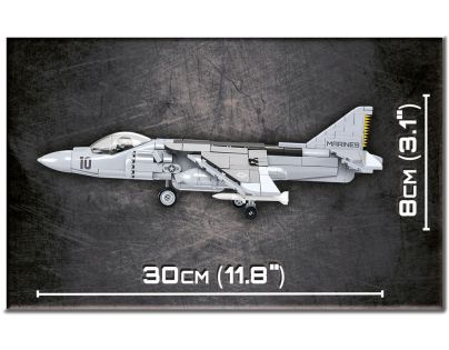Cobi 5809 Armed Forces AV-8B Harrier II Plus 424 dílků