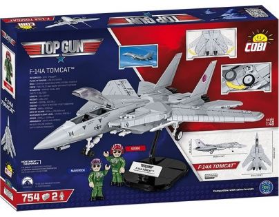 Cobi 5811 Top Gun F-14 Tomcat 715 dílků