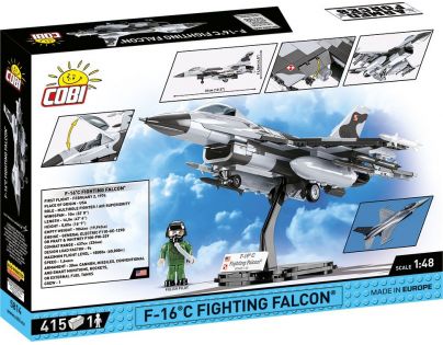 Cobi 5814 F-16C Fighting Falcon PL 415 dílků