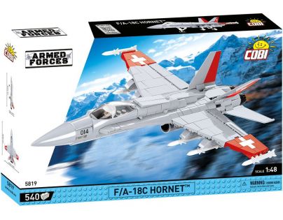 Cobi 5819 FA-18C Hornet Swiss Air Force 540 dílků