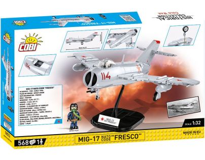 Cobi 5823 MIG-17 NATO kód Fresco 588 dílků