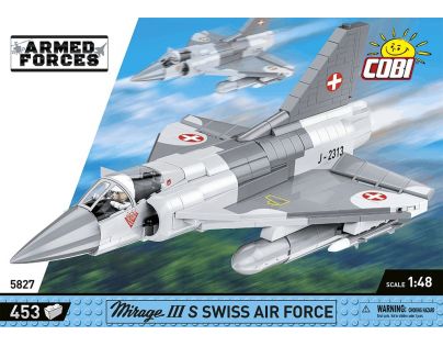 Cobi 5827 Stíhací letoun Dassault Mirage III S 453 dílků