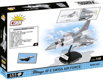 Cobi 5827 Stíhací letoun Dassault Mirage III S 453 dílků