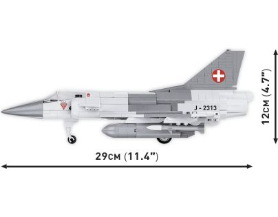 Cobi 5827 Stíhací letoun Dassault Mirage III S 453 dílků