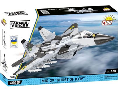 Cobi 5833 Stíhací letoun MIG-29 Ghost of Kyiv 600 dílků