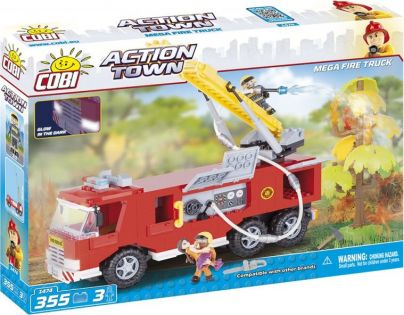 Cobi Action Town 1474 Mega Fire Truck