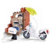 Cobi Action Town 1560 Policie honička na motorce 2
