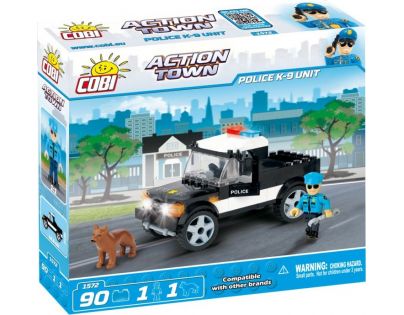 Cobi Action Town 1572 Policie K-9 Unit