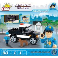 Cobi Action Town 1572 Policie K-9 Unit 2