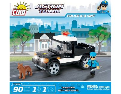 Cobi Action Town 1572 Policie K-9 Unit