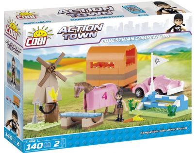 Cobi Action Town Jezdecká soutěž 140 kostek