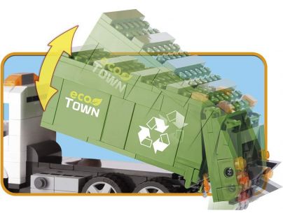 Cobi Action Town Popelářské auto 200 kostek