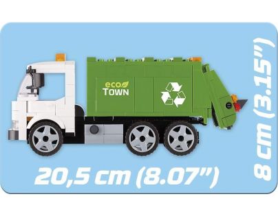 Cobi Action Town Popelářské auto 200 kostek