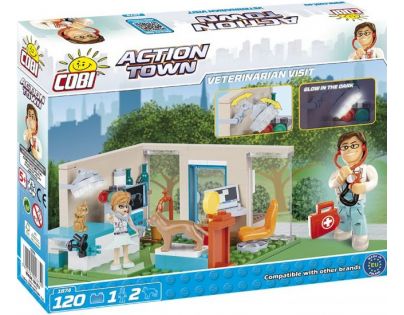 Cobi Action Town Veterinář 120 kostek
