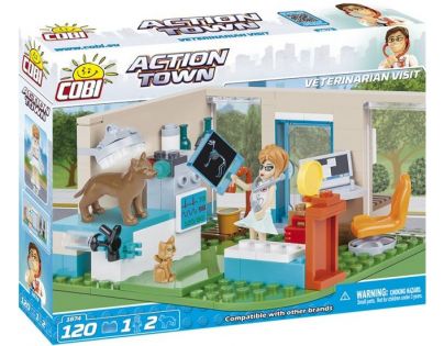Cobi Action Town Veterinář 120 kostek