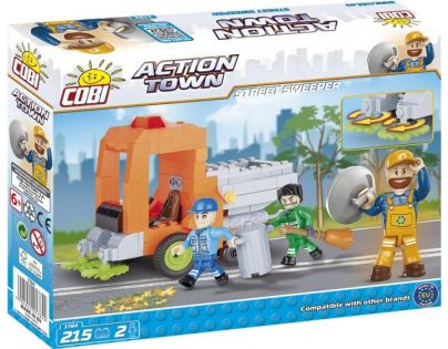 Cobi Action Town Zametač ulic 215 kostek