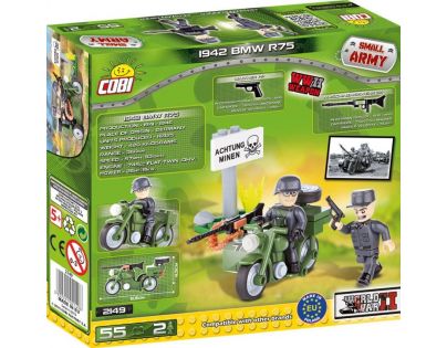 Cobi Malá Armáda 2. světová válka BMW R75