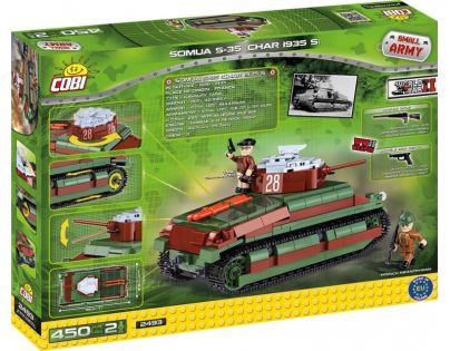 Cobi Malá Armáda 2.světová válka SOMUA S-35