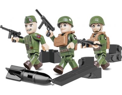 Cobi Malá armáda 2033 Tři figurky s doplňky Americká letecká divize