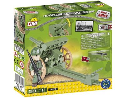 Cobi Malá armáda 2153 Houfnice 100 mm Starachowice