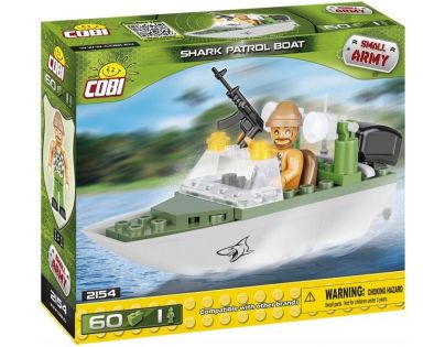Cobi 2154 Malá armáda  Patrolovací člun Shark