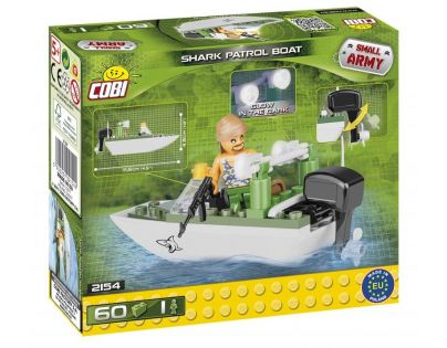 Cobi 2154 Malá armáda  Patrolovací člun Shark