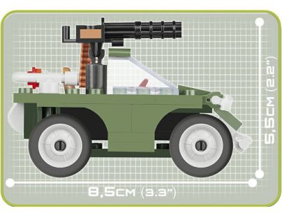 Cobi Malá armáda 2155 Vojenské vozidlo