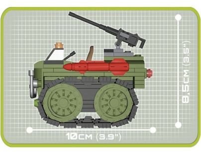 Cobi Malá armáda 2161 Mobilní raketomet