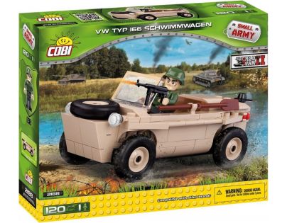Cobi Malá armáda 2188 VW typ 166 Schwimmwagen