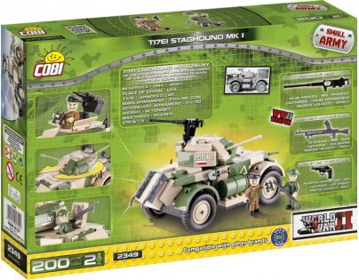 Cobi Malá armáda 2349 II WW Staghound T17E1