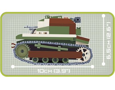 Cobi Malá armáda 2383 II WW TKS Tankette