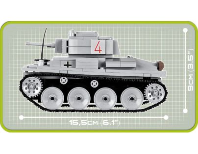 Cobi Malá armáda 2384 II WW LT vz. 38 PzKpfw 38 t