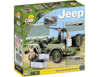 Cobi Malá armáda 24092 JEEP Willys MB