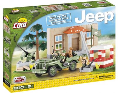 Cobi Malá armáda 24302 JEEP Willys MB