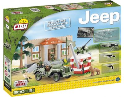 Cobi Malá armáda 24302 JEEP Willys MB
