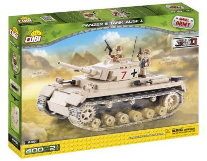 Cobi Malá armáda 2451 Tank Panzer III ausf J - Poškozený obal