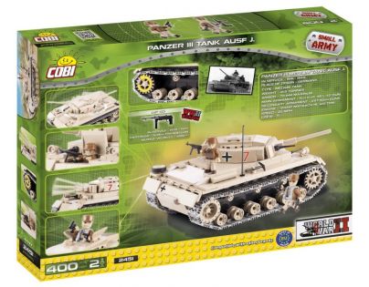 Cobi Malá armáda 2451 Tank Panzer III ausf J - Poškozený obal