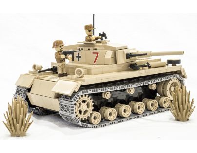 Cobi Malá armáda 2451 Tank Panzer III ausf J - Poškozený obal