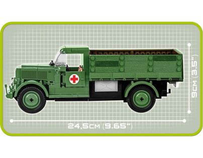 Cobi 2455A  Malá armáda Mercedes Benz L3000S