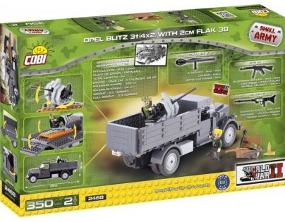 Cobi Malá armáda 2468 II WW Opel Blitz