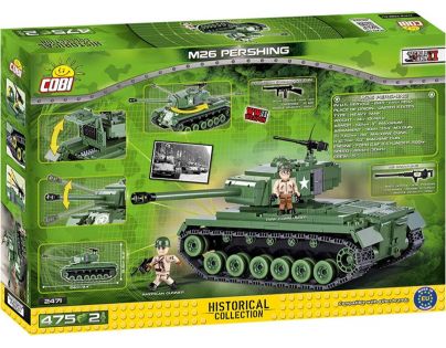 Cobi Malá armáda 2471A Tank M-26 Pershing